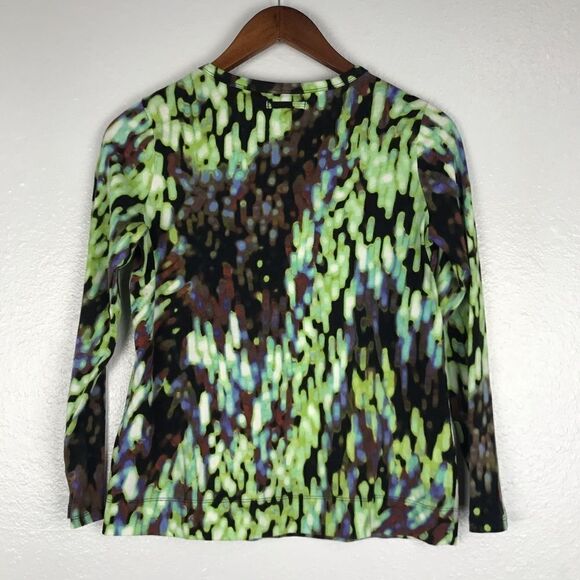 Simply Vera Vera Wang Abstract Print Top - Picture 2 of 4